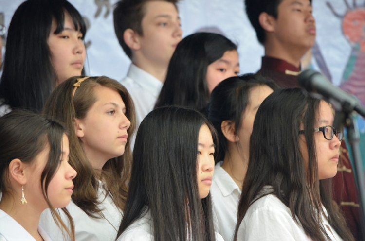 Dalian American International School chorus