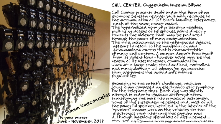  'Call Center ' Joana Vasconcelos, Guggenheim Museum 